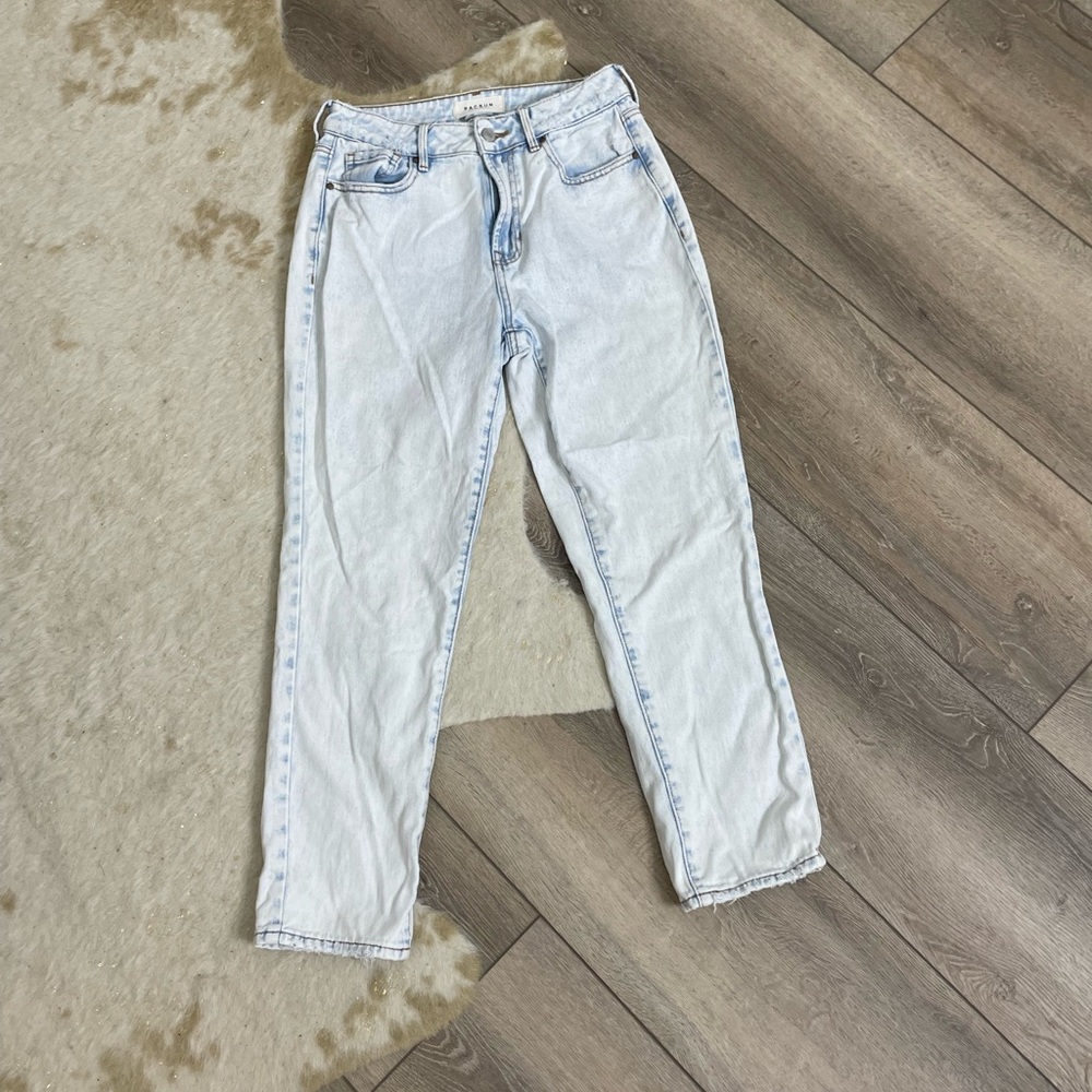 Pacsun light wash vintage look mom jeans